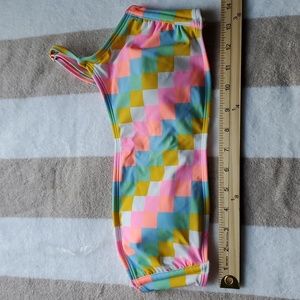 XHILARATION SIZE LARGE SWIM TOP